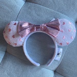 New Disney Minnie Ears Pink 💕 Hearts